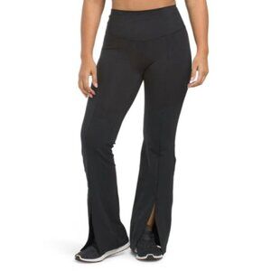 Yogalicious Lux Mia Flare Pants atheisure yoga black sz S